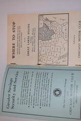 Vtg 1950 Chicago Motor Club AAA Publication – Where to Stop – Great Lakes States