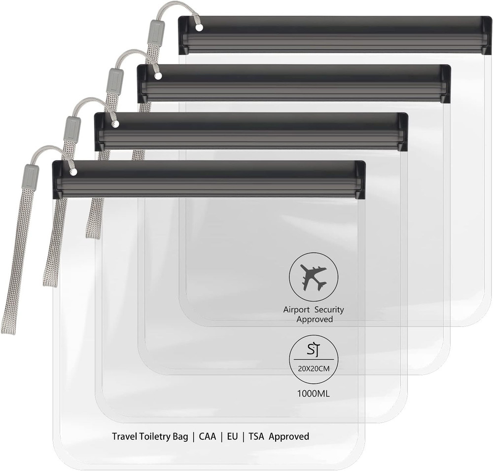US Carry-on Regulations Waterproof & Leakproof Travel Bags for Liquids