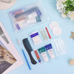 Travel Toiletry Kits – 40-Pack Disposable Hygiene Essentials, Individually Wrapp