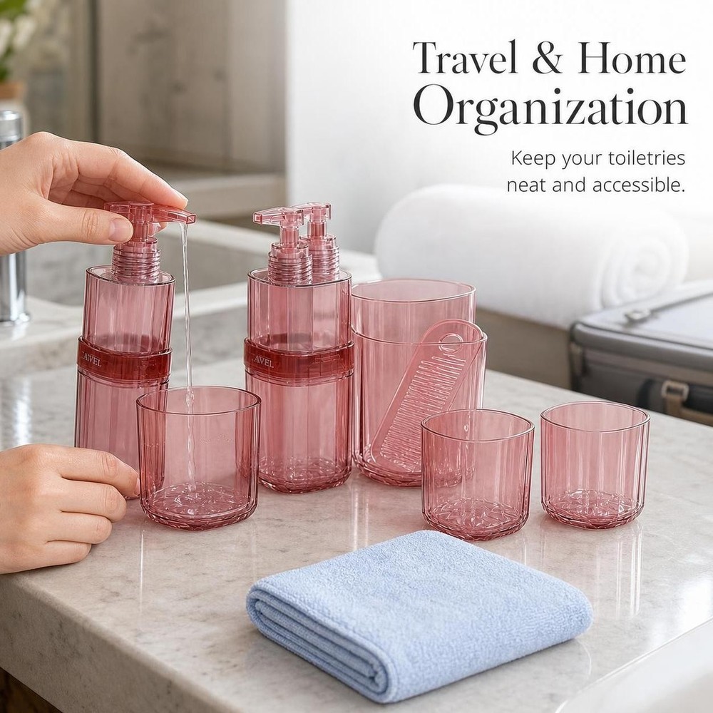Toiletry Travel Set, for Backpacking – for Daily Use