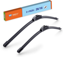 Wiper Blades 26&Prime; + 16&Prime; Automotive Replacement Windshield Wiper Blades for My Car