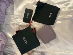 TUMI Rare Lavender Jewelry Case NWT