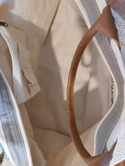 Canvas Travel Bag – Embroidered « Michael » Very Clean