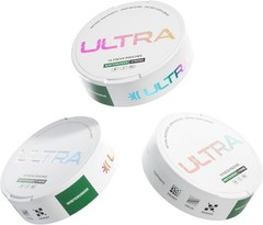 Ultra Focus Nootropic Pouches (Wintergreen, 3 Cans) Nicotine-Free, Caffeine-Free