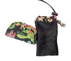 Vera Bradley Retired Botanical Pattern Travel Jewelry & Sunglasses Pouch