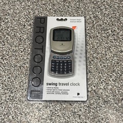 Protocol Swing Travel Clock, Alam, Calculator, World Time, Currency Exchange!!