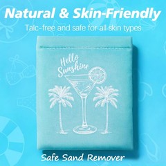 Sand Remover for Beach – Sand Remover Beach Essentials for Travel Vacation Ac…