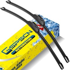 16 »+16 » Metal Base 2X Lifespan Windshield Wiper Blades (Pack of 2)，OEM
