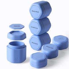 Daily Routine Capsule Set: Magnetic Travel Containers – Leak-Proof & TSA-Appr…