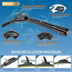 12 inch Rear Windshield Wiper Blade Replacement for Subaru Impreza 2012-2022 Cro