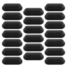 20 Pcs Plastic Luggage Foot Studs Replacement Parts For Suitcase Bottom Stand