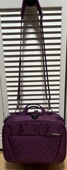 Travelon Women’s Makeup Organizer Toiletry Bag W/ Hook, Large Purple Travel Bag