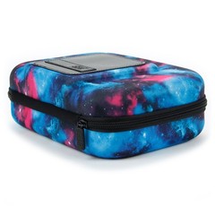 Toiletry Organizer with Customizable Storage Pockets & Protective Hard Shell
