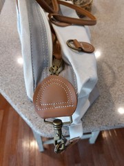Canvas Travel Bag – Embroidered « Michael » Very Clean