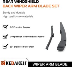 Rear Windshield Wiper Arm Compatible with Ford Escape 2013-2018 Vehicles, Bac…