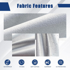 Custom Fit 6-Layer SUV Car Cover for Buick Envision 2015-2025 – Waterproof & UV