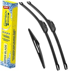 3 Wipers Replacement For Nissan Rogue 2013-2008，Rogue Select 2015