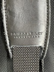 Briggs & Riley Black Garment Bag Deluxe Suitcase Luggage Shoulder Strap