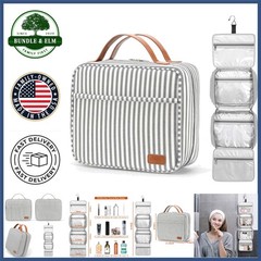 Portable Travel Organizer with 4 Compartments and Waterproof Features for Adults