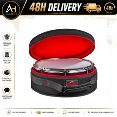 14in Snare Drum Case 12mm Padded Bag Black Travel Gig Storage