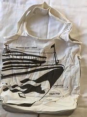 Princess Cruises Space Saving Zippered Folding Canvas Shoulder Travel Bag