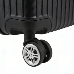 4 Pcs Rubber Wheel Replacement for Suitcase Caster Wheels Luggage Trolley