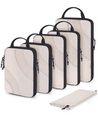 Bagsmart Compression Packing Cubes For Travel 6 Set Travel Packing Cubes For