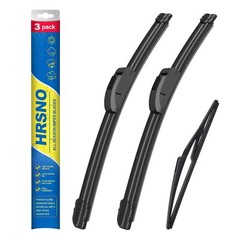 19&Prime;+18&Prime; Windshield Wipers With 10&Prime; Rear Wiper Blade Sets Automotive Replacement