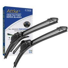 Front Windscreen Wiper Blades 24 + 22 Set for U/J Original Equipment Replacement