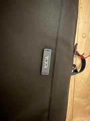 NEW TUMI Voyageur JUST IN CASE Packable 17.0” Backpack – BLACK w/ NAVY accents