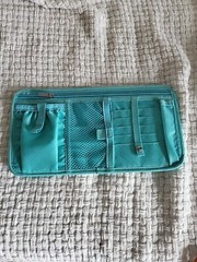 Thirty One Visor organizer made in the shade Sunglasses Card Pen Remote Holder