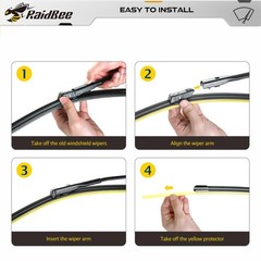 « 24 » & 20&Prime; Windshield Wiper Blades for Audi A4 Q5 Q3 A5 RS5 S5 Allroad