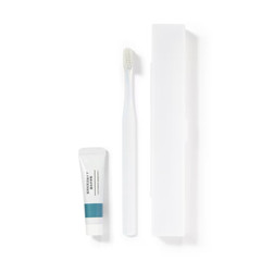 MUJI Portable Toothbrushing Set Compact Head Soft Bristles Sensitive Teeth Care