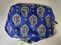 Lot Of 4 Vera Bradley Packing Cubes 3 Sizes Kew Garden Blue