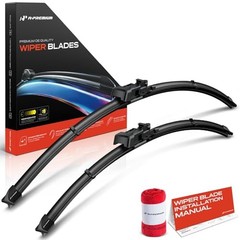 26&Prime; and 20&Prime; Windshield Wiper Blades Compatible with Volvo XC60, S60, XC70,