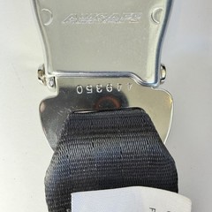 Amsafe Airplane Seat Belt Extender Universal Extension Black FAA Rated 3000 LBS