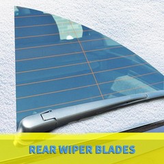 Gavimnal 24+19+12 Silicone Wiper Blades Set for BMW X1 2012-2015 Front and Rear
