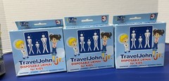 TravelJohn Jr. Disposable Urinal Bags For Children & Partial Box For Adults
