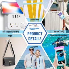Cruise Essentials 2026: Non-Surge Power Strip, Magnetic Hooks, Luggage Tags & Mo