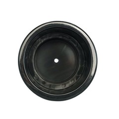 Yuanhe Black Plastic Cup Drink Holder Insert with Drain for 4PCS,