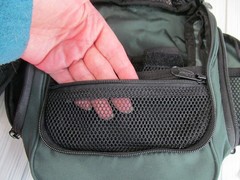LL Bean Small Bag Organizer Toiletry Cosmetic Camping Travel Hanging Hook Y2