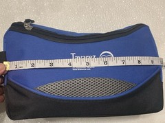 Mens & women travel bag dopp bag toiletry bag lite weight blue durable polyester