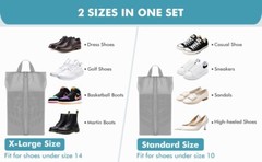 Travel Shoe Bag – Portable, Waterproof, and Breathable!
