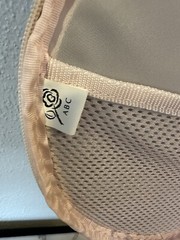 ABC American Breast Care Mastectomy Travel Bag. Blush Pink Color. 8”. Bag Only