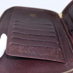LOUIS VUITTON Taiga Organizer Atoll Travel Case Grizzly M30658 LV Auth 128533