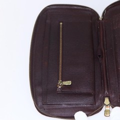 LOUIS VUITTON Taiga Organizer Atoll Travel Case Grizzly M30658 LV Auth 128533