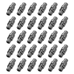 30pcs for Lanyard Separation Buckles, 0.12&Prime; Magnetic Clasps, Black