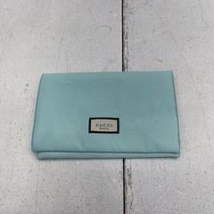 Gucci Beauty Cosmetic Pouch Mint Aqua Travel Makeup Bag Guilty Rev 19 Gift
