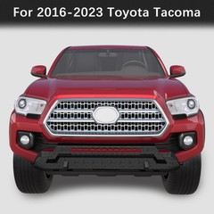 Steel Front Bumper Fit 2016-2023 Toyota Tacoma With Winch Plate D-Ring Mounts
