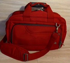 Vintage RBH – Ricardo Beverly Hills Elite Red Carry-on Bag – With Lock